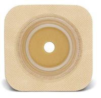 Convatec 413165 - Sur-Fit Natura Durahesive Tape 4'' x 4'' w/ 1.5'' Flange, 10/bx