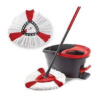 Leoneva 1 Pcs Durable Washable Soft Spin Mop Refill Home Mop Head Steam Mops