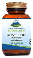 Olive Leaf Extract Capsules - 90 Kosher Vegan Caps Now with 400mg Organic Olive Leaf and Potent Extract