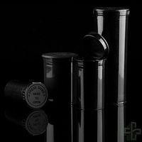 Black Pop Top Bottles and Vials - 30 Dram/7 Grams per Bottle (160 Bottles)