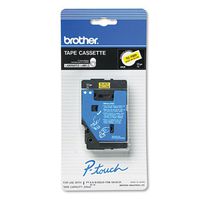 Brother P-Touch - TC Tape Cartridge for P-Touch Labelers, 1/2w, Black on Yellow TC-7001 (DMi EA