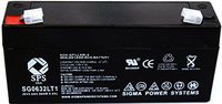 SPS Brand 6V 3.2Ah (Termina LT1) Replacement Battery for Werker WKA6-3.3F
