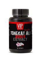Natural libido Support for Men - TONGKAT ALI Extract 200 to 1 - Tongkat ali Extract 200 to 1-1 Bottle 60 Capsules