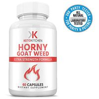Horny Goat Weed Herbal Complex for Men and Women | L Arginine, Maca, Tribulus and Ginseng | 1,000mg of Epimedium Extract | Enhance Energy, Stamina and Performance | 60 Caps