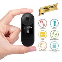 Houkiper Mini Hidden Spy Camera HD 1080P Home Security Camera Nanny Cam USB HD Hidden Camera Recording Pen Wearable Support Record Video Function for Baby Old Man Protection Office Business
