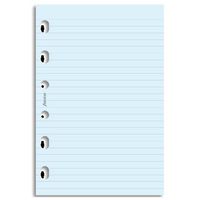 Filofax Papers Ruled Notepaper, Blue Pocket Size - FF-213001