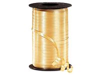 Gold Curling Ribbon 3/16"x500 yds 100% Polypropylene (17 Rolls) - WRAPS-C3GO