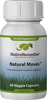 Native Remedies Natural Moves - All Natural Herbal Supplement Promotes Bowel Health and Regularity as Related to Constipation - 60 Veggie Caps