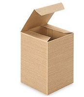Cakesupplyshop Kraft Favor or Gift Box 4 X 4 X 6 | 10 Ct