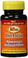 Nutrex Hawaii Bioastin Hawaiin Astaxanthin - 12 Milligram, 50 Gel Caps (Pack of 4)