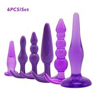 SKMARK Purple 6 Pack Medical Silicone Toy for Men and Women