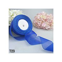 Solid Color Organza Tulle Ribbons Roll Gift Wrapping Packing Party Decoration Christmas Ribbons,T09