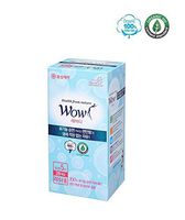 WOW Lady Bladder Control Pads for Women Panty liners Long Size Organic Incontinence Pads Unscented 100% USDA Certified Cotton with Wings Natural Breathable, Hypoallergenic for Sensitive Skin (28 Pads)