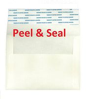 500 A4 Ivory Peel and Seal (4 1/4" x 6 1/4") 4x6 Wedding Shower Announcement Photo Envelopes