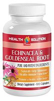 Echinacea & GoldenSeal Root. Helps Stimulate Immune System 2 Bottles