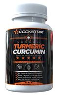 Turmeric Curcumin | Organic | with Bioperine 1500mg by Rockstar | Highest Potency Available. Premium Pain Relief & Joint Support with 100% Pure Formula. Non-GMO,Turmeric Capsules with Black Pepper
