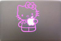 Hello Kitty - Sticker Decal MacBook, Air, Pro All Models.