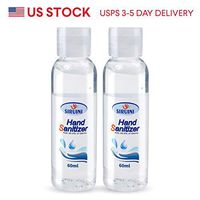 Hand Sanitizer 60 ml Kill 99.9% of Germs Hand Soap 2 Pack, US Stock MO Warehouse