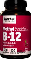 Methyl B-12, 500 mcg, 100 loz by Jarrow Formulas (Pack of 3)