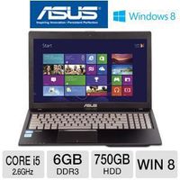 ASUS Q500A-BSI5N04 Intel Core i5 3230M, 6GB Memory, 750GB HDD ,DVD, 15.6" HD LED, Windows 8