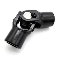 JSD SJU026 3/4" Round x 3/4" Round Black Single Universal Steering Shaft U Joint