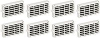 Refrigerator Air Filter Replacement Compatible with Whirlpool Fresh Flow W10311524 AIR1, 8 Filters