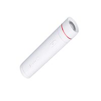 FEIYABDF Smart Personal Alarm for Women, Mini Flashlight Strobe, APP (BBguarder). Location/Recording Function, Smart Self Defense for Women、Elderly and Child.(White)
