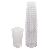 Classicware Tumblers, 12 Oz, Plastic, Clear, 16/bag By: WNA