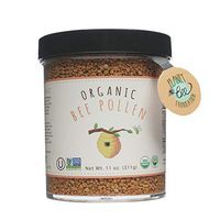 GREENBOW Organic Bee Pollen - 100% USDA Certified Organic, Pure, & Natural Bee Pollen - Superfood Packed with Proteins, Vitamins & Minerals - Non-GMO, Kosher Certified, Gluten Free - 311g