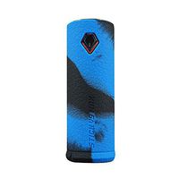 DSC-Mart Texture Case for Smok Stick V9 Max Pen, Anti-Slip Silicone Skin Cover Sleeve Wrap Gel (BlackBlue)
