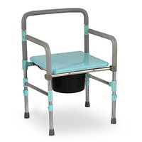 Chair Bath Chair Collapsible Height Adjustable Pregnant Women Old Man Potty Chair Sturdy Waterproof