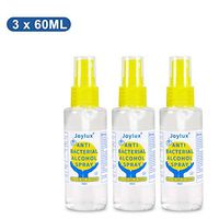 Joylux Refreshing Hand Sanitizer Gel to Instant Skin Cleansing, Portable Hand Soap Gel Soft and Non-irritating Hand Sanitizer Gel (60ML) 3PCS