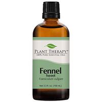 Plant Therapy Fennel (Sweet) Essential Oil 100 mL (3.3 oz) 100% Pure, Undiluted, Therapeutic Grade