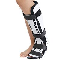 LZY Walking Boot, Fracture Walker Boot - Ideal for Stable Foot and Ankle Fracture, Achilles Tendon Surgery, Ankle Sprains Walker Brace Protector,White