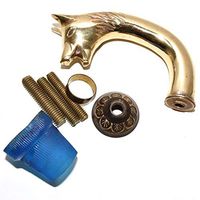 Empress Collection Majestic Wolf Solid Hardwood Walking Stick Designer Wolf Brass Handle, Affordable Gift Decorative Walking Cane Fashion Statement for Men/Women/Seniors/Grandparents!