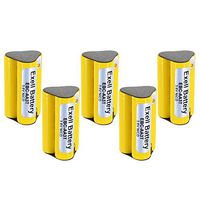 5pc Exell 3.6V 1000mAH (3xAA, 3.6Wh, Triangle) NiCDBattery Pack