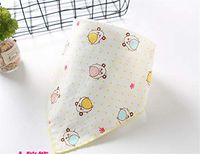Baby Cotton Gauze Triangle Towel Baby Cotton Saliva Towel Bib