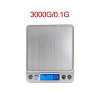 500/0.01G 3000G/0.1G LCD Portable Mini Electronic Digital Scales Pocket Case Postal Kitchen Jewelry Weight Balance Scale,3000G-0.1G