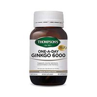 Thompson's One-A-Day Ginkgo 6000mg 60 Capsules