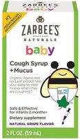 Zarbees Baby Cough Syrup & Mucus Reducer (Pack of 2)
