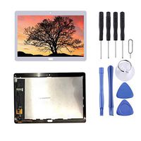JUNXI Phone case Phone Cover LCD Screen and Digitizer Full Assembly for Huawei MediaPad M3 Lite 10 inch BAH-AL00(White) Highly Recommended (Color : White)