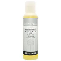 Plantlife Scent Free Massage Oil - 4 oz.