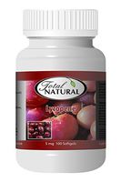 Lycopene Supplement 5mg 100s [12 Bottles] by Total Natural, Best Prostate Support Supplement as Well as Hearth Health, Eyesight, and Immune System, 100% Natural Tomato