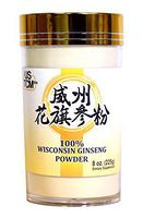 Wisconsin American Ginseng Powder 120 Mesh (8 oz)
