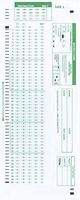 TEST-881E 881 E Compatible Testing Forms (100 Sheet Pack)