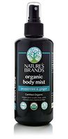Herbal Choice Mari Organic Body Mist, Peppermint & Ginger; 6.8floz Glass