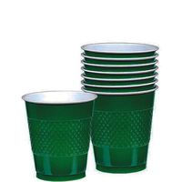 Plastic Cups | 20ct (12oz, Leaf Green)