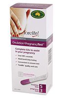 Forelife Ovulation+Pregnancy Ultra-Sensitive Ovulation&Pregnancy (5+3) 8-Test Kit