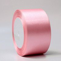 Solid Color Satin Ribbon - 1.6 Inch Wide 25 Yard Double Face Ribbon Roll as Pull Bows, Christmas Gift Knot to Wrap the Box or Floral Decoration