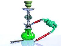 1 Hose Hookah Complete Set Mini Pumpkin Hookah Glass Vase Hookah Starter Kit Single Shisha nargila Bars Nargile Water Vase